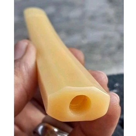 Once Pipa Tulang Sapi Model Segi 8 Superan Bahan Tulang Sapi Import