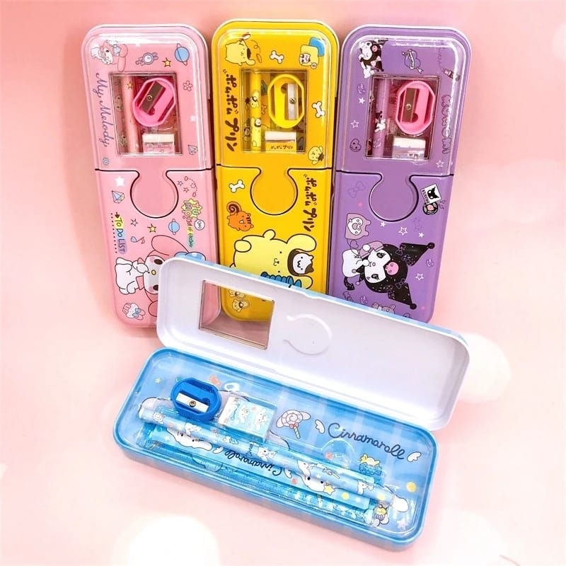 

SNR kotak Pensil Anak 1 Set 2 Tingkat Motif Sanrio