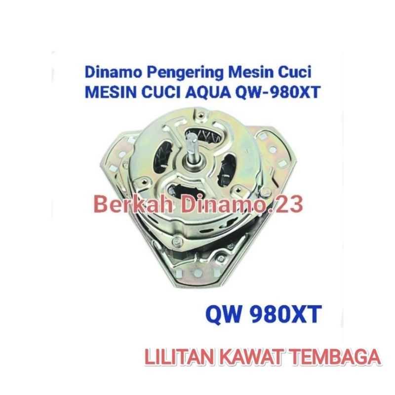 Dinamo Pengering Mesin Cuci AQUA QW-980XT / QW 980XT Motor Spin Dinamo Pengering Aqua Qw980