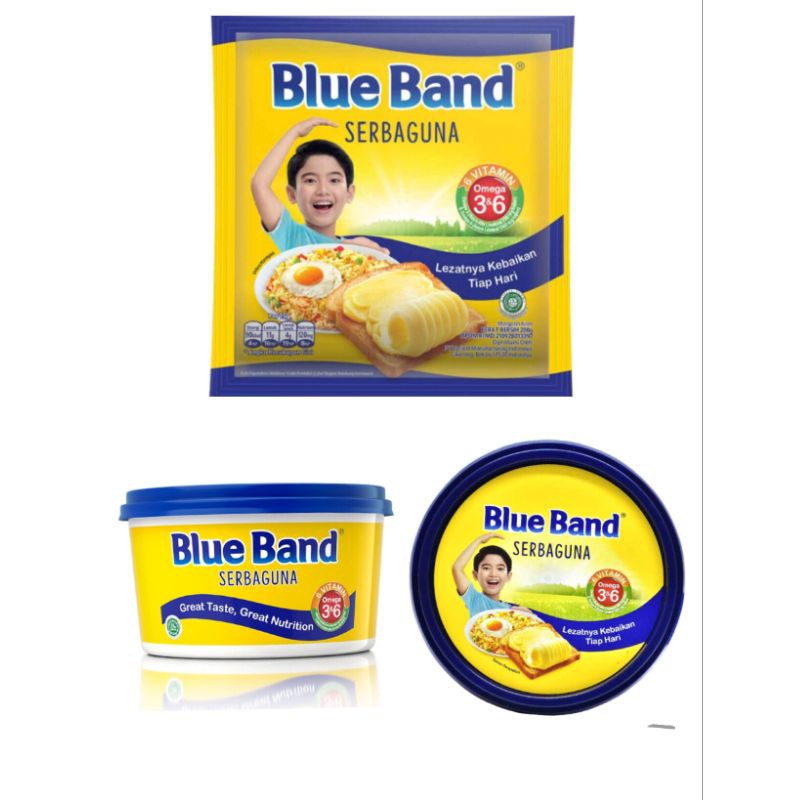 

Blue Band Serbaguna Margarin 200g/Cup 250g