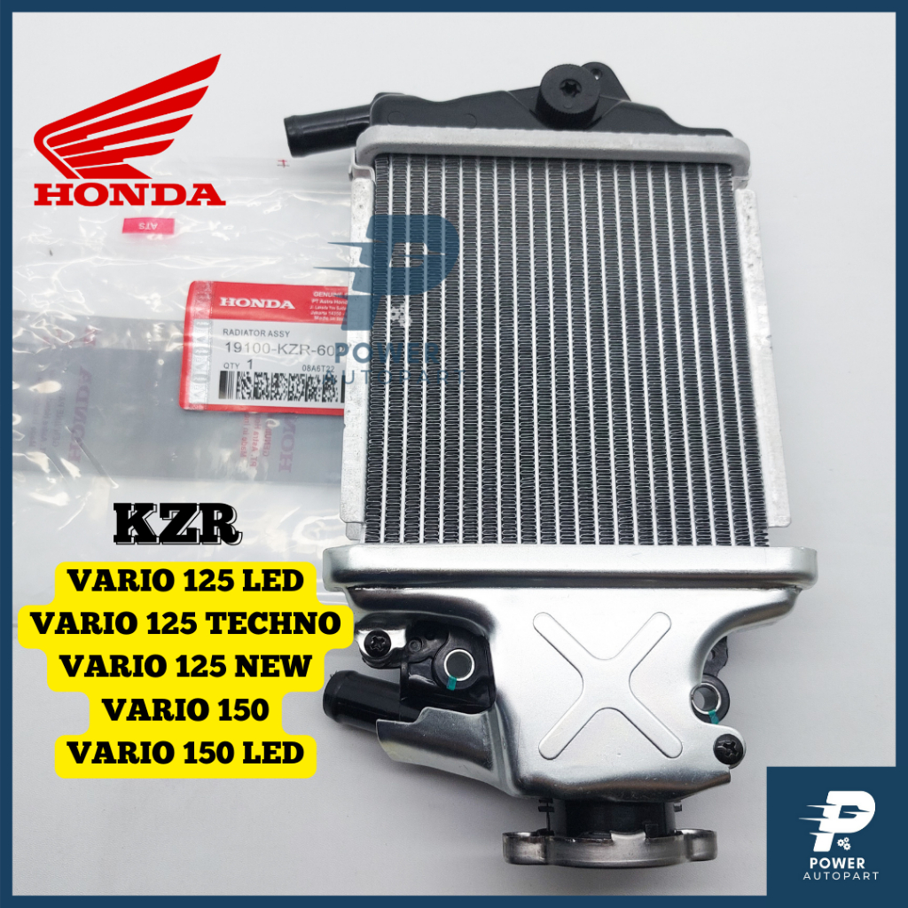 ( GARANSI ) Radiator VARIO 125 TECHNO VARIO 150 HONDA KUALITAS ORIGINAL - KZR