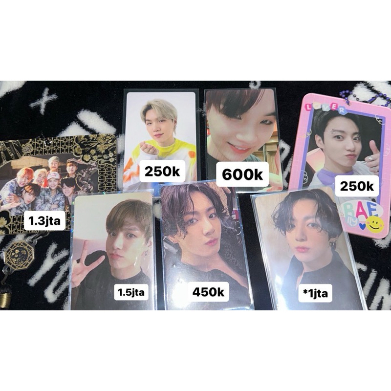 BTS - Photocard Memories 2016 - OT7 Fire