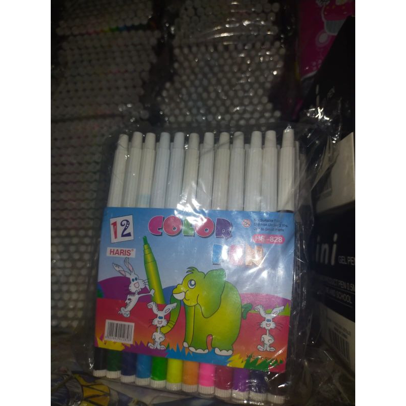 

PROMO SPIDOL WARNA PER PAK ISI 12 PCS