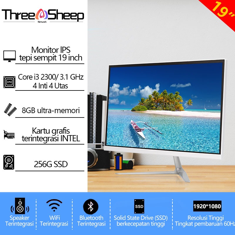 [layar sentuh]Komputer All in one PC gaming Core Intel i5/i7 16G SSD 512GB Desktop Layar sentuh lipat Monitor PC 27/24Inch AIO Computer WiFi/Bluetooth Windows10/11 Gratis Keyboard dan Mouse Dapat dipilih,Garansi 1 Tahun-19