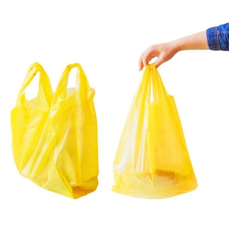 Kantong Plastik Kresek Kuning