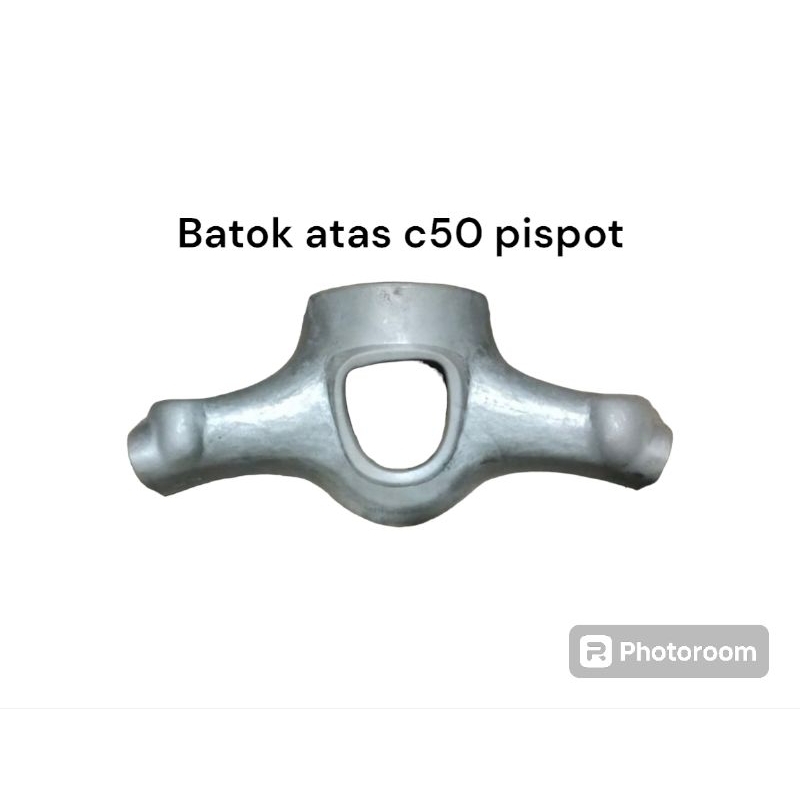 batok pispot c50 cover kepala lampu depan besi full presisi set reflektor