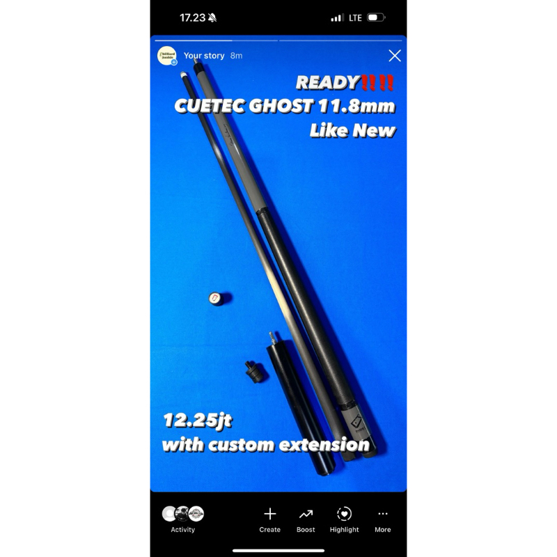 Cuetec SVB Ghost 11.8mm