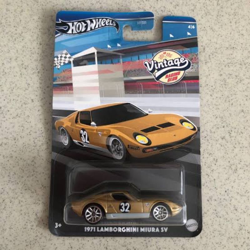 Hot wheels Vintage 1971 Lamborghini Miura sv Termurah