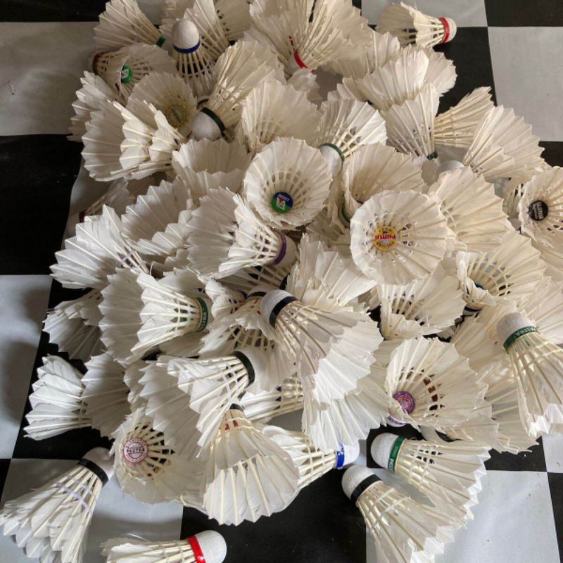 SHUTTLECOCK SECOND  BADMINTON KOK BEKAS BULUTANGKIS COCK RAKET