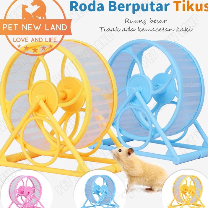 STAR Rolling Hamster Kincir Hamster Rolling x8 Mainan Hamster Rolling
