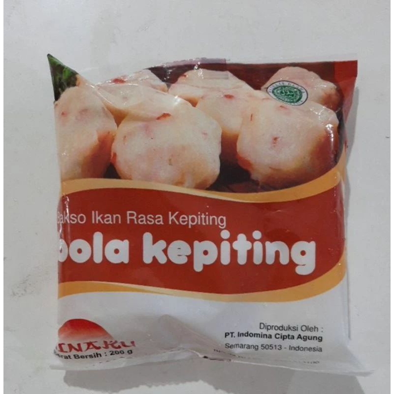 

MINAKU BOLA KEPITING 200gram