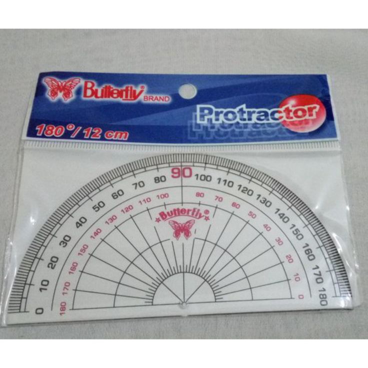 

Langsung Dibeli Penggaris busur Butterfly 1812cm No6 1pak12pcs