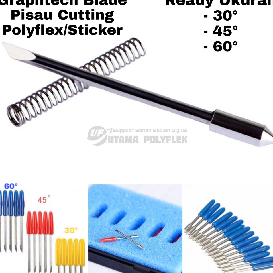 

Super Ekonomis Cutting Blade Mata Pisau Cutting Graphtech Jarum Mesin Cutting