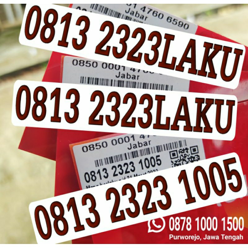 NOMOR CANTIK TELKOMSEL KARTU SIMPATI ABAB 2323 1005