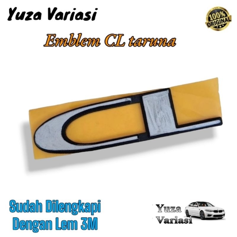Emblem Tulisan CL Taruna Original/Emblem Tulisan CL Original Bagasi Belakang Taruna