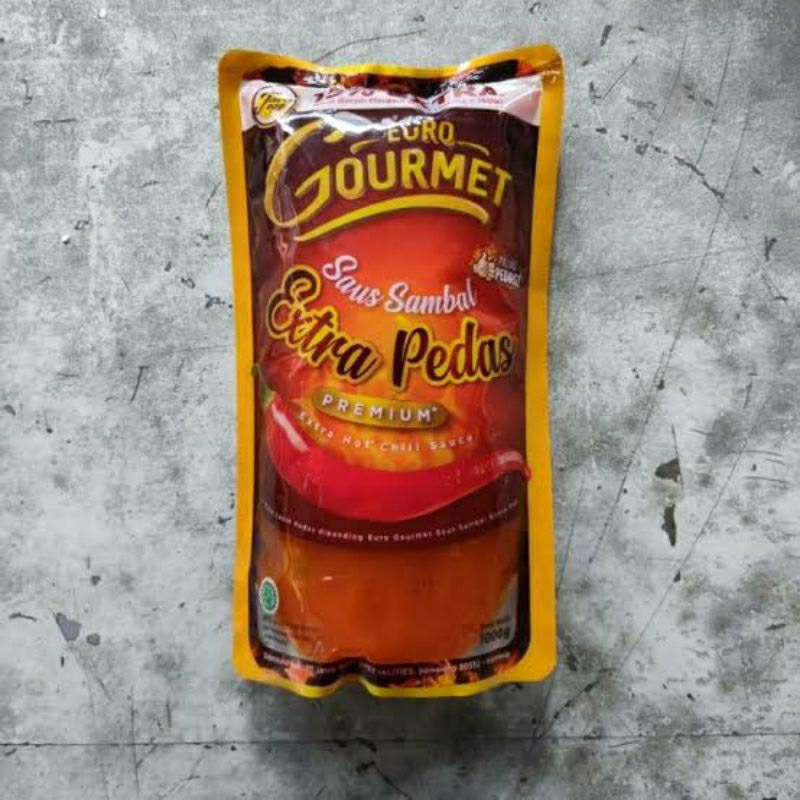 

saus sambal ekstra pedas euro gourmet 1000gr