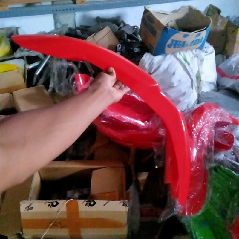 Spakbor depan KLX 150 150s old  slebor depan trail