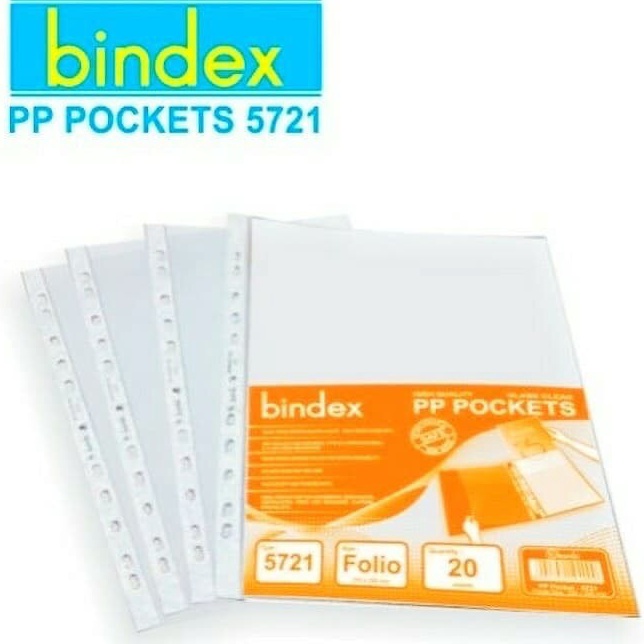 

Murah Hemat Pocket file pp pocket bindex 5721 pp pocket folio