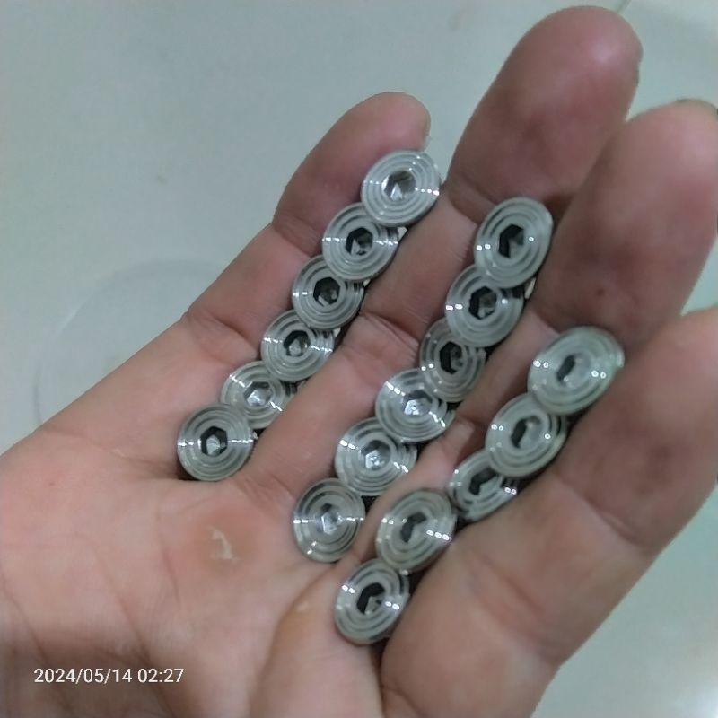 baut L stainless stell Custom Baut 10 baut M6 baut 10 slim panjang 1,5cm