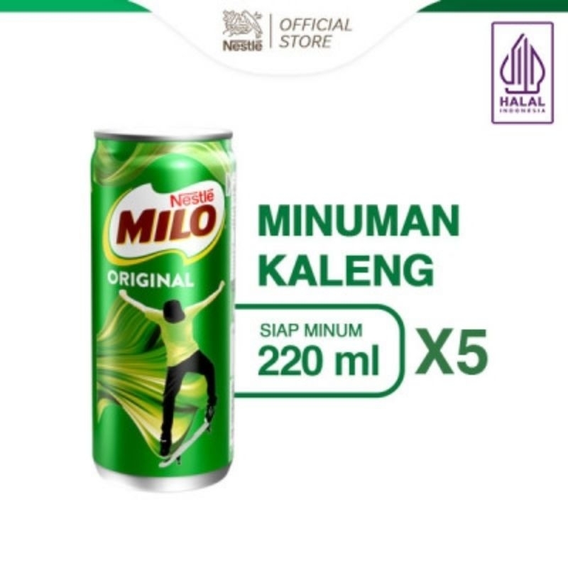 

[Paket isi 5] MILO ACTIV-GO 220 ml