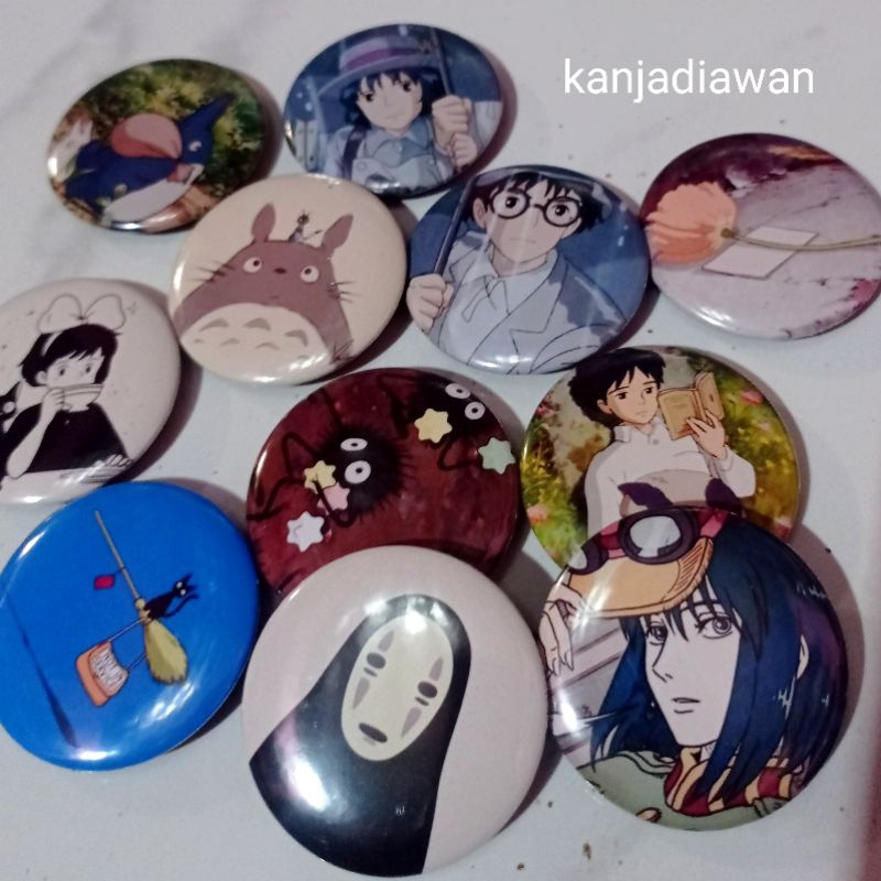 Pin Ghibli Kiky Totoro Custom Anime Hayao Miyazaki