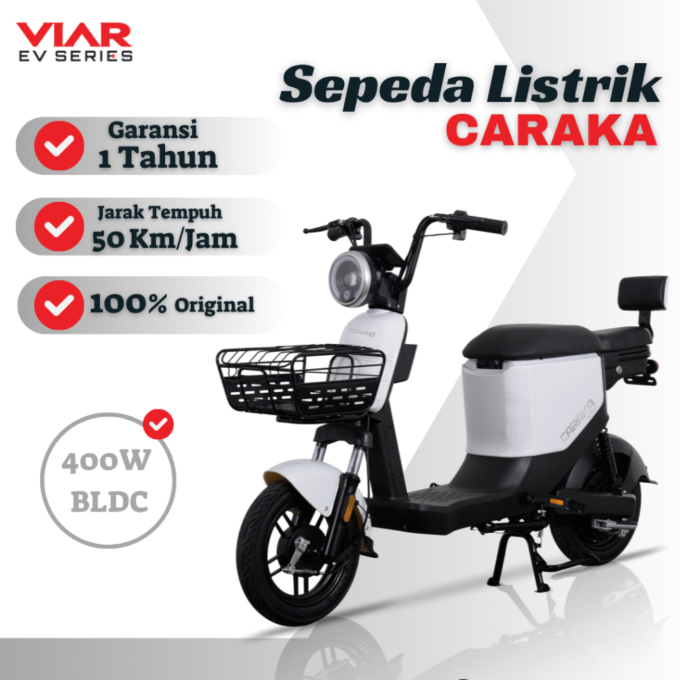 SEPEDA LISTRIK CARAKA VIAR