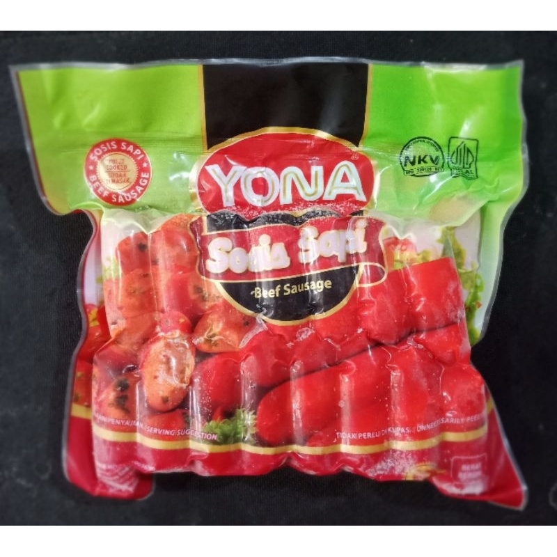 

Yona Sosis Sapi Merah 450gr