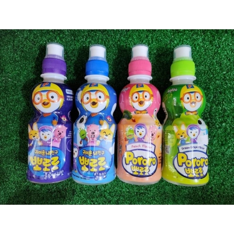 

HALAL Paldo Pororo The Little Penguin Flavoured Drink Minuman Rasa 235gr Impor Korea