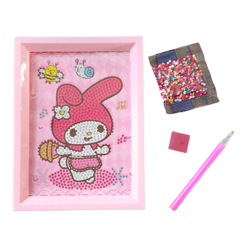 

DIAMOND PAINTING KUROMI / DIY DIAMOND PAINTING A333 (24) / DIY DIAMOND PAINTING SET / TEMPEL MANIK BINGKAI / MAINAN DIY DIAMOND PAINTING