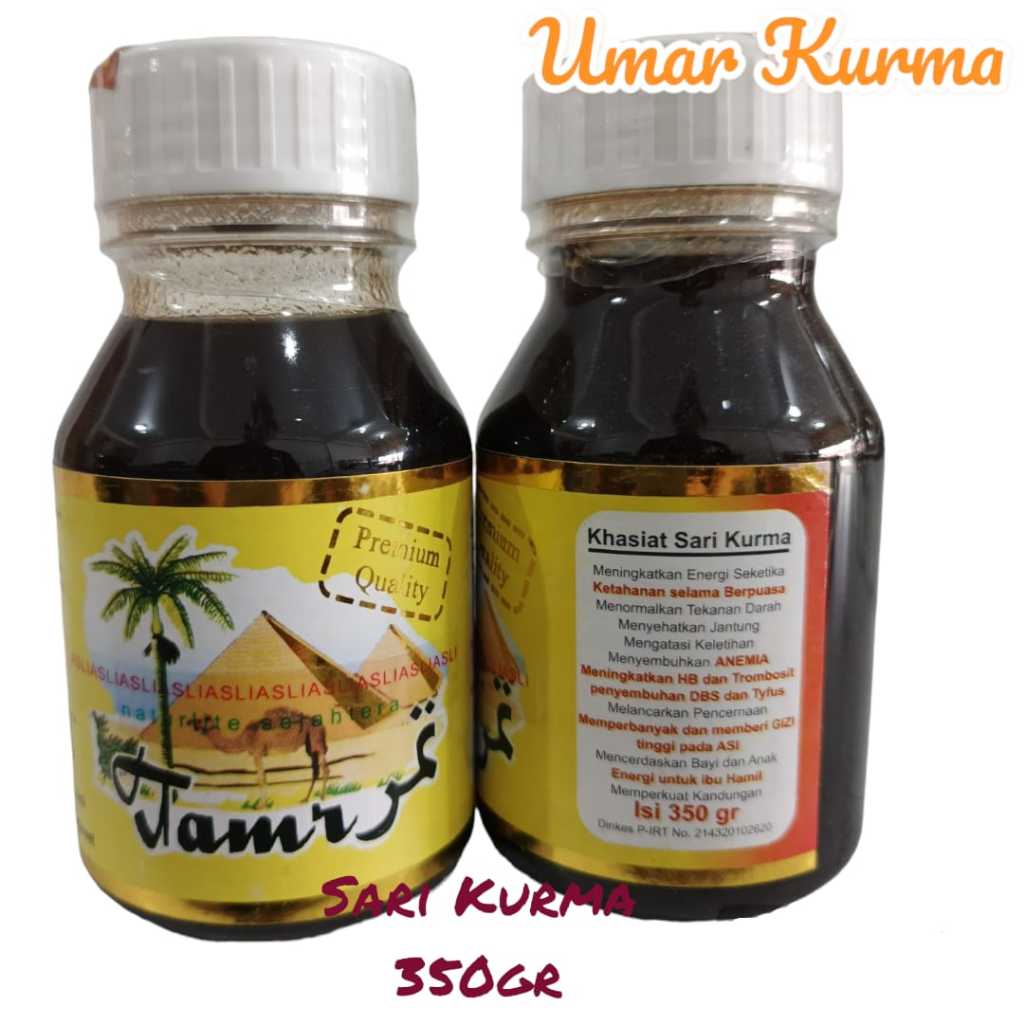 

TAMR Sari Kurma berat 350gram