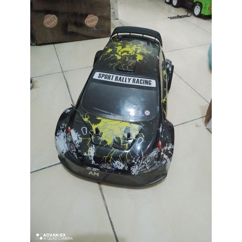 kit rc hsp rally kutiger 1/10 kit only tanpa electric