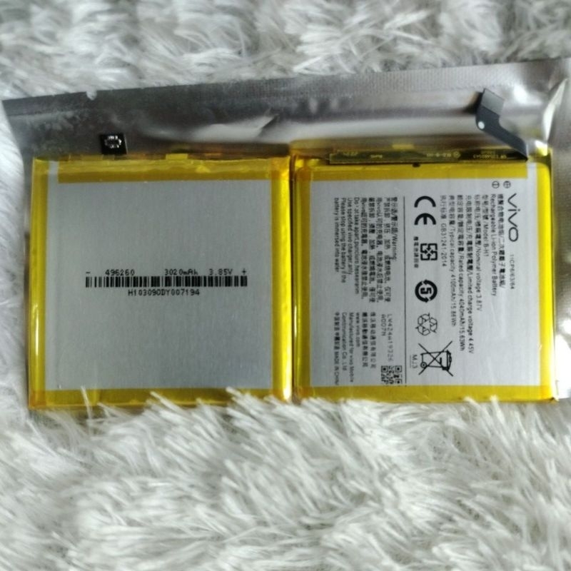 Baterai Batre Batrai Vivo B-H1 Original HP Vivo V17 Pro 1909,1910 Battery Batre Batrai Tanam B-H1 V1
