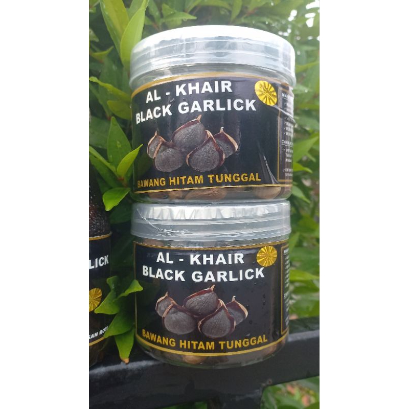 

Black Garlic premium Quality / bawang hitam tunggal isi bersih 200gram
