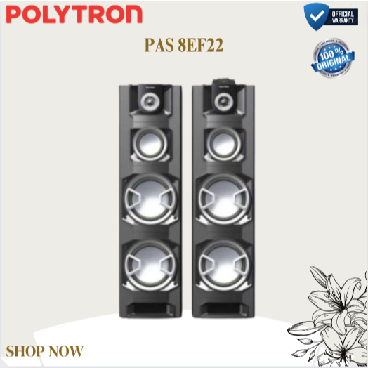 POLYTRON SPEAKER PAS 8EF22 SPEAKER AKTIF/PAS8EF22/PAS-8EF22/PAS 8EF22/POLYTRON SPEAKER BLUETOOTH