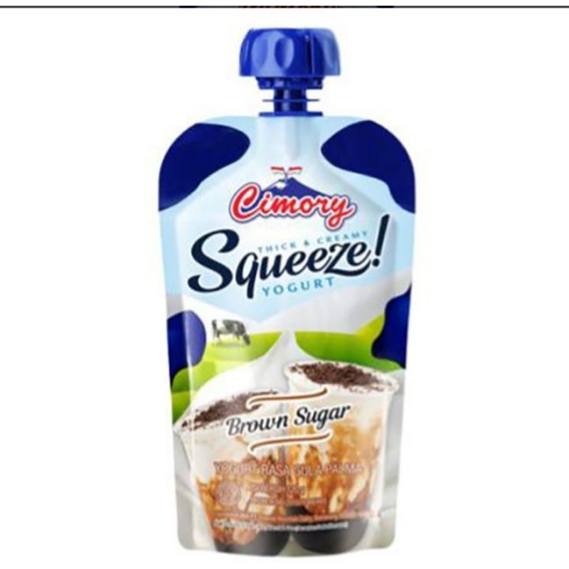 

Cimory yogurt squeeze brown sugar 120 gr