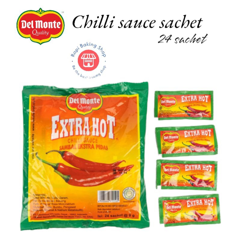 

DELMONTE CHILLI SAUCE (Isi 24 sachet)