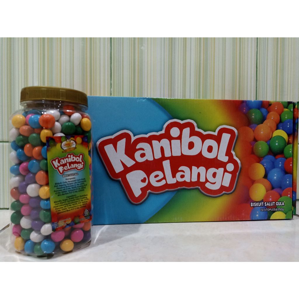 

BISKUIT KANIBOL PELANGI / BISKUIT KANIBOL COKLAT - PERBOTOL