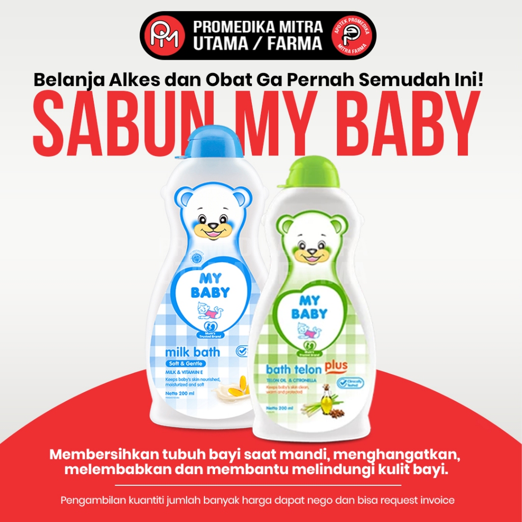 MY BABY Bath - Sabun Cair Bayi