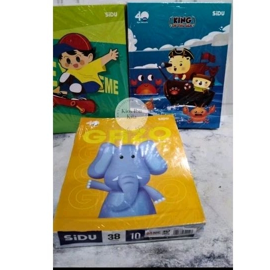 

Buku Tulis Sidu isi 38 lembar/10