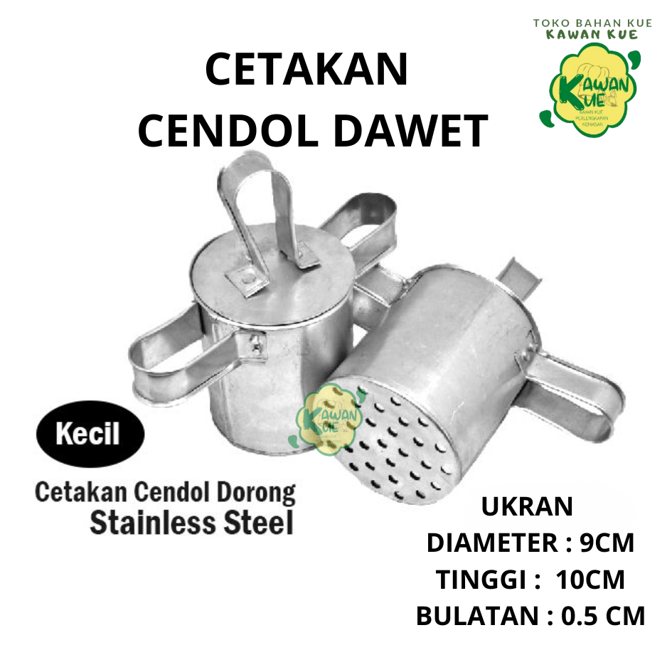 Cetakan Cendol Dawet / Cetakan Dawet Ayu STAINLESS