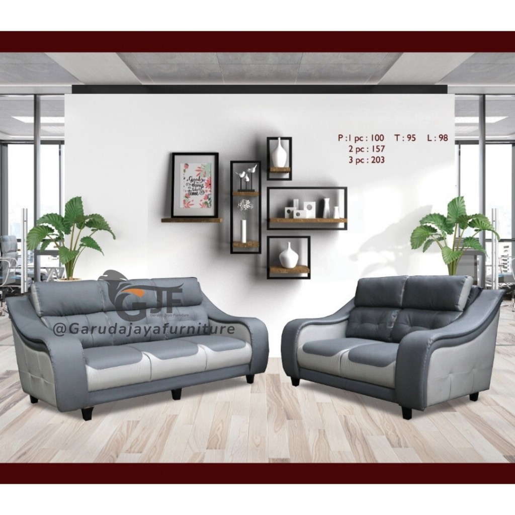 SOFA RUANG TAMU GEMUK 321 SANDARAN DACRON / SOFA DUDUKAN 321 RUANG TAMU BESAR EMPUK SANDARAN DAKRON 