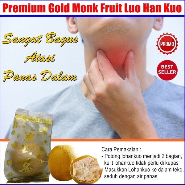 Obat panas dalam lohanko gold herbal cina panas dalam dan menjaga daya tahan tubuh 1 buah