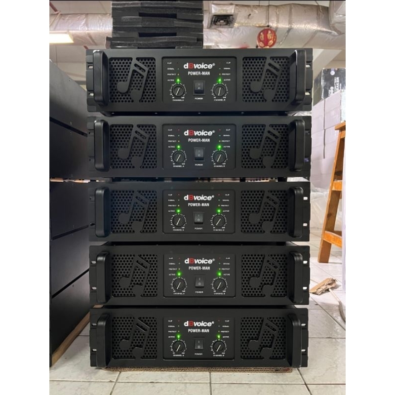 Power audio Dbvoice powerman amplifier profesional sound system power man