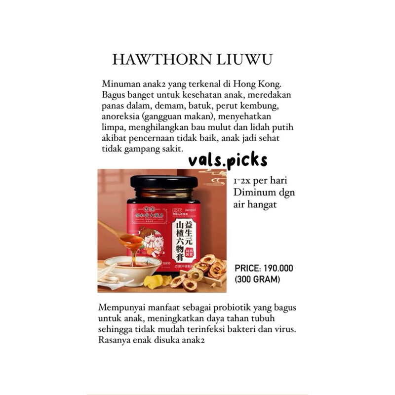 HAWTHORN LIUWU
