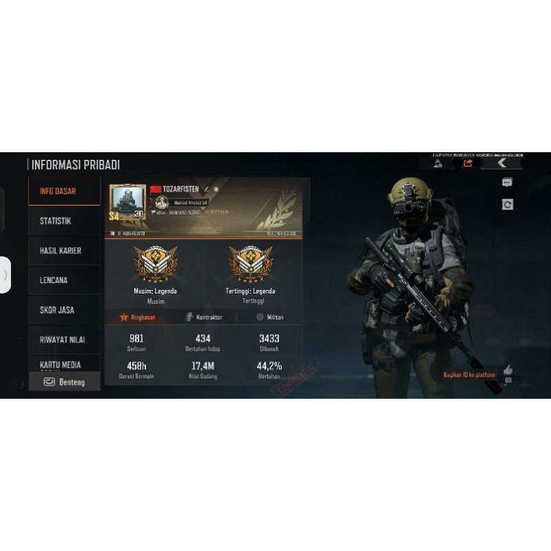 arena breakout account