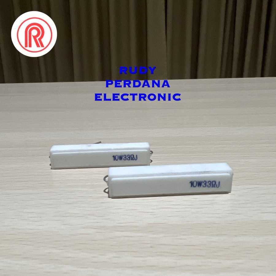 RESISTOR 10 WATT 10W 33OHM 33 OHM 33R 33 R