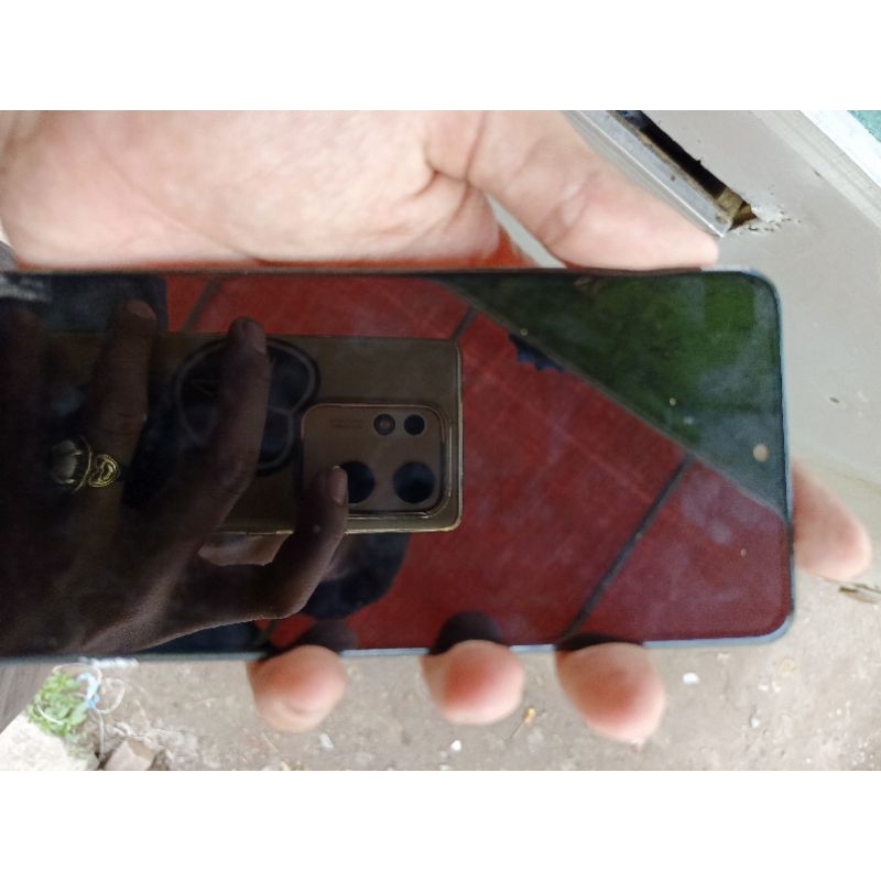 LCD original xiaomi redmi not 10 pro plus frame copotan