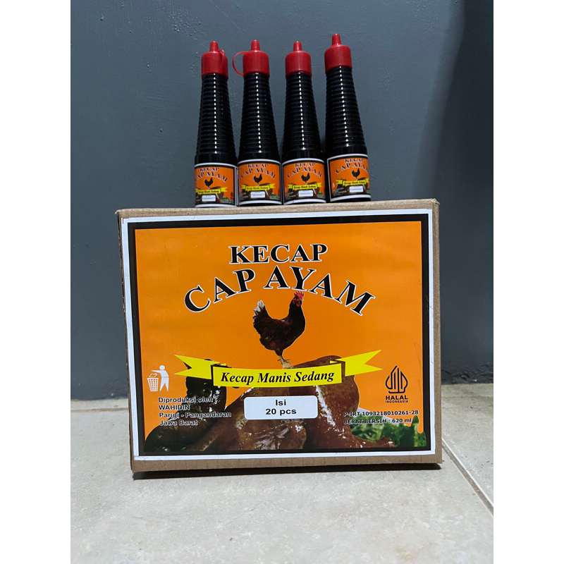 

Kecap Cap Ayam Pangandaran 1dus/145ml