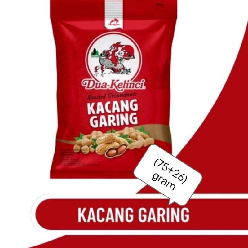 

dua kelinci kacang kulit garing 70gr - kacang kulit garing dua kelinci