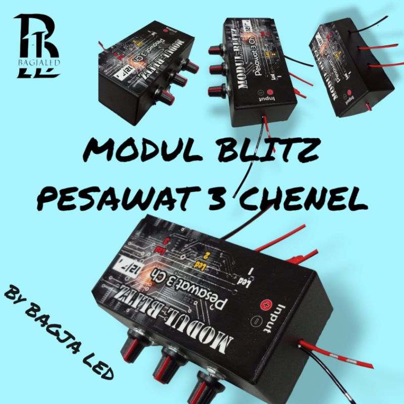 MODUL BLITZ PESAWAT 3CHANEL